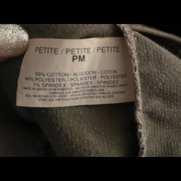 Jeanstar Military Style Corduroy Jacket Mandarin Collar - Picture 5 of 5